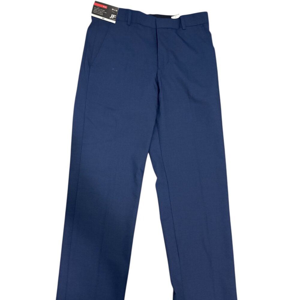 J.Ferrar Men's Slim Fit Ultra Comfort Stretch Dress Pants Navy Blue 30x32 NWT